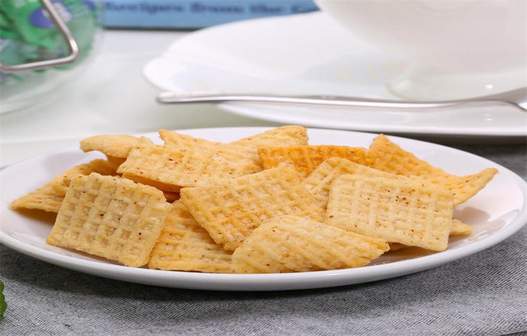 Double-screw Fried Wheat Flour Snack Production Line