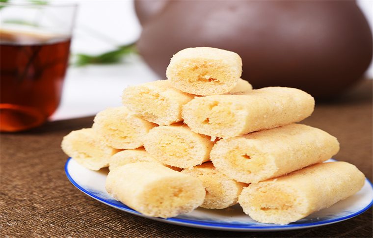 Production Process Of Jinan Dayi Core Filling Snack Food Production Line