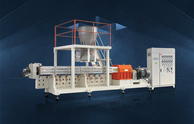 Double Screw Food Extrusion Puffing Machine